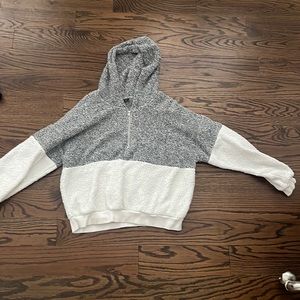 Cute sweatshirt! So warm and fuzzy!